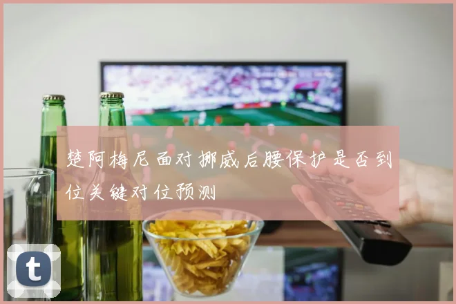 楚阿梅尼面对挪威后腰保护是否到位关键对位预测